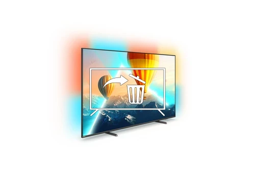 Uninstall applications on Philips LED 55PUS8107 4K UHD Android TV