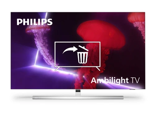 Désinstaller des applications sur Philips OLED 55OLED837 4K UHD Android TV