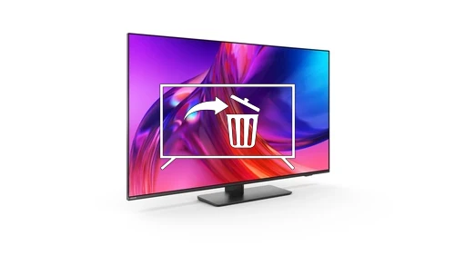 Désinstaller des applications sur Philips The One 50PUS8848 4K Ambilight TV