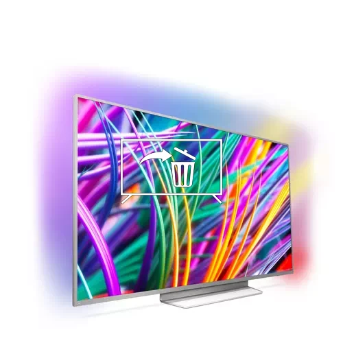 Désinstaller des applications sur Philips Ultra Slim 4K UHD LED Android TV 49PUS8303/12