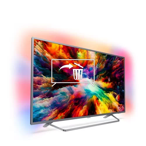 Désinstaller des applications sur Philips Ultra Slim 4K UHD LED Android TV 50PUS7303/12