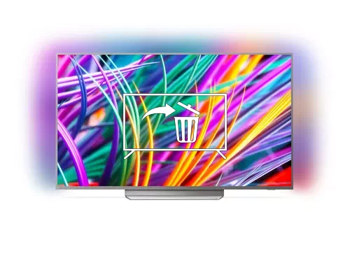 Desinstalar aplicaciones en Philips Ultra Slim 4K UHD LED Android TV 65PUS8303/12