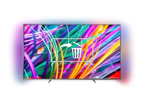 Désinstaller des applications sur Philips Ultra Slim 4K UHD LED Android TV 75PUS8303/12