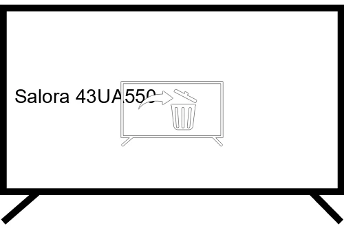 Desinstalar aplicaciones a Salora 43UA550