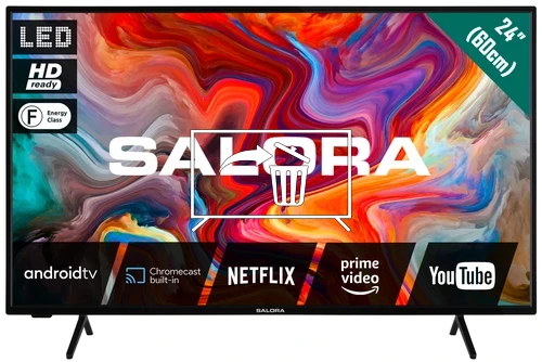 Désinstaller des applications sur Salora SMART24TV