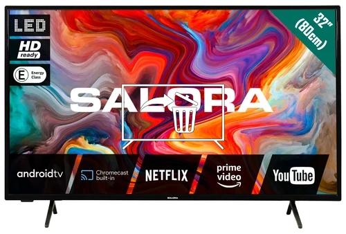 Uninstall apps on Salora SMART32TV