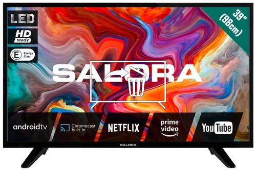 Uninstall apps on Salora SMART39TV