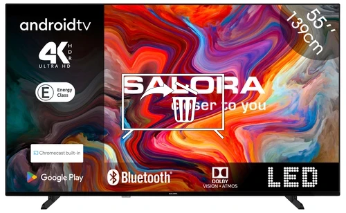 Uninstall apps on Salora SMART55TV