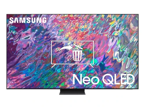 Uninstall apps on Samsung 2022 98IN QN100B NEO QLED 4K TV