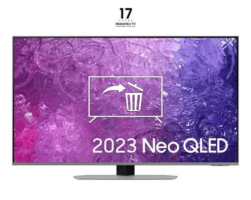 Desinstalar aplicaciones en Samsung 2023 43” QN93C Neo QLED 4K HDR Smart TV