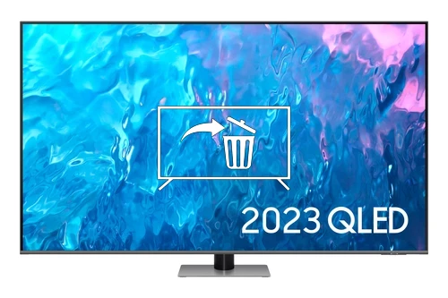 Desinstalar aplicaciones a Samsung 2023 Screen 55” Q75C QLED 4K HDR Smart TV