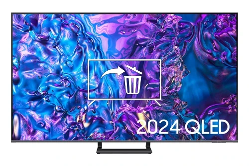 Desinstalar aplicaciones en Samsung 2024 55” Q77D QLED 4K HDR Smart TV