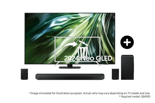 Desinstalar aplicaciones en Samsung 2024 85” QN90D Neo QLED 4K TV and Q990D Q-Series Soundbar with Subwoofer and Rear Speakers