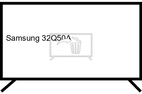 Uninstall apps on Samsung 32Q50A