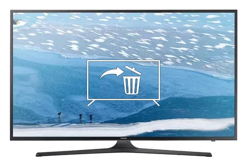 Desinstalar aplicaciones en Samsung 43" Class KU6300 6-Series 4K UHD TV