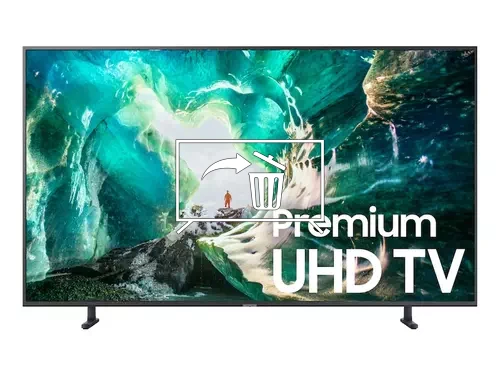 Désinstaller des applications sur Samsung 49" Class RU8000 Premium Smart 4K UHD TV (2019)