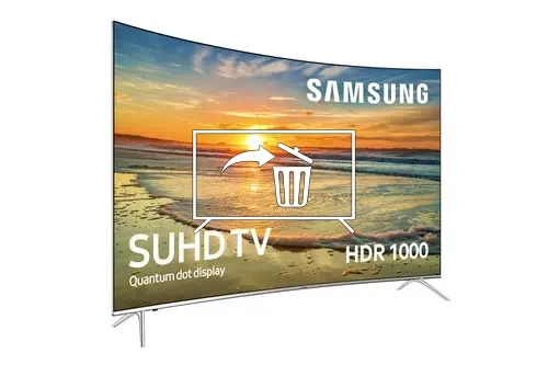 Uninstall apps on Samsung 49” KS7500 7 Series Curved SUHD with Quantum Dot Display TV