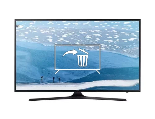 Desinstalar aplicaciones en Samsung 50'' Flat 4K UHD TV