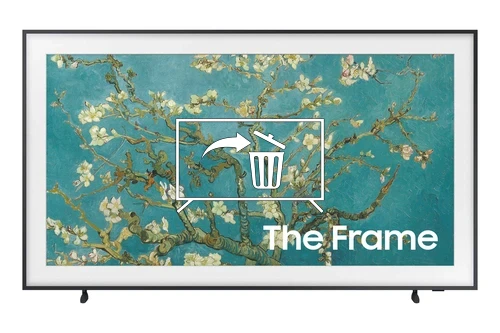 Désinstaller des applications sur Samsung 50" The Frame LS03B Art Mode QLED 4K HDR Smart TV (2023)