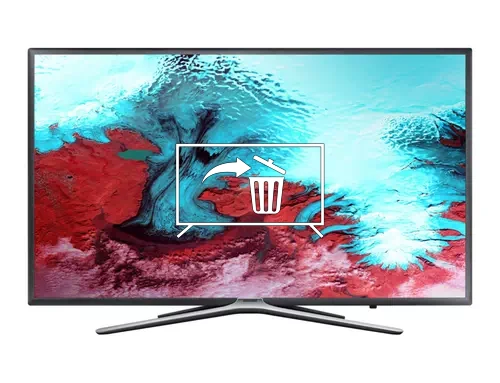 Désinstaller des applications sur Samsung 55" K5500AK