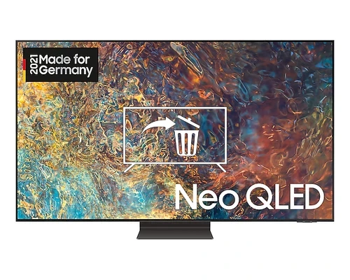 Desinstalar aplicaciones a Samsung 55" Neo QLED 4K QN95A