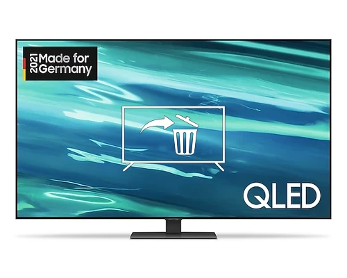 Desinstalar aplicaciones en Samsung 55" QLED 4K Q80A (2021)