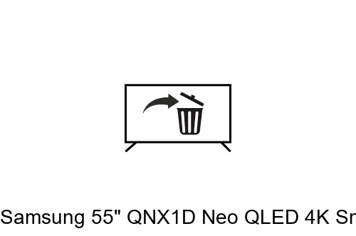 Uninstall apps on Samsung 55" QNX1D Neo QLED 4K Smart TV (2024) and S50B S-Series Lifestyle Soundbar