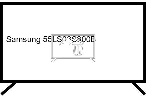 Uninstall apps on Samsung 55LS03S800B