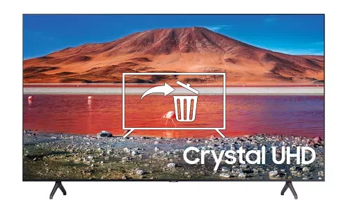 Désinstaller des applications sur Samsung 55TU7000