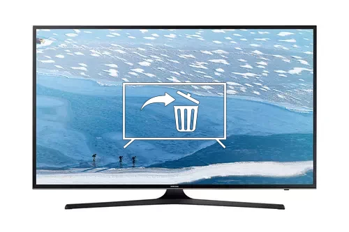 Uninstall apps on Samsung 60" UHD Smart TV KU6000