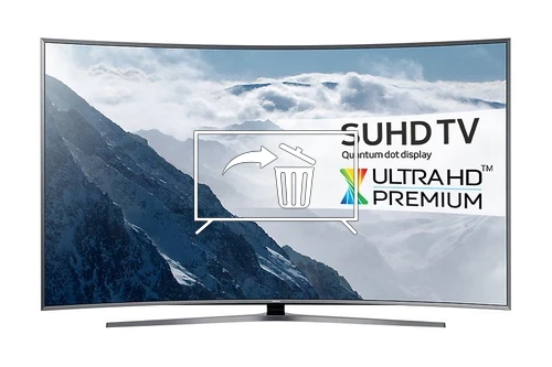 Uninstall apps on Samsung 88" Curved SUHD TV KS9890