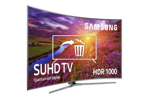 Desinstalar aplicaciones a Samsung 88” KS9800 Curved SUHD Quantum Dot Ultra HD Premium HDR 1000 TV