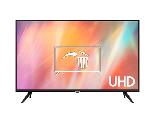 Desinstalar aplicaciones a Samsung Crystal UHD 4K 50" AU7090 TV 2022