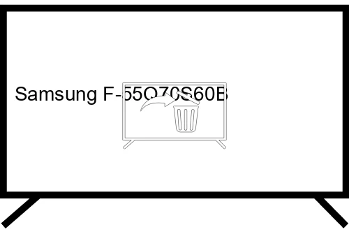 Desinstalar aplicaciones en Samsung F-55Q70S60B