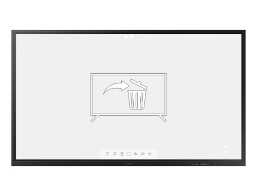 Désinstaller des applications sur Samsung FLIP 2 WM85R 85IN UHD INTERACTIVE TOUCH PANEL 60HZ NEW EDGE 3 840 X 2 160 LANDSCAPE ONLY MULTI DRAW BUILT IN SPEAKER 10W X 2 HDMI IN 2 DP 1 OPS USB 2 