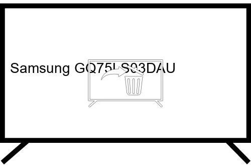 Désinstaller des applications sur Samsung GQ75LS03DAU