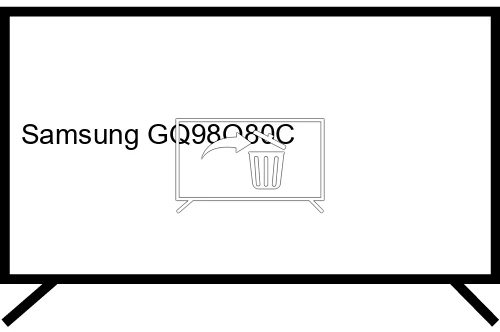 Uninstall apps on Samsung GQ98Q80C