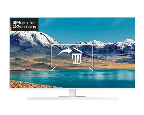 Uninstall apps on Samsung GU50TU8519