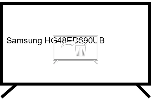 Uninstall apps on Samsung HG48ED690UB