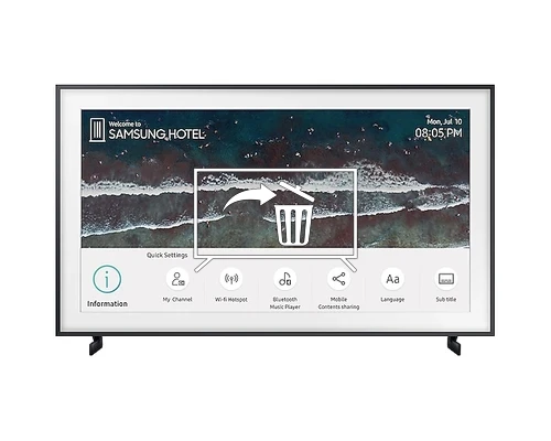 Uninstall apps on Samsung HG50TS030EB