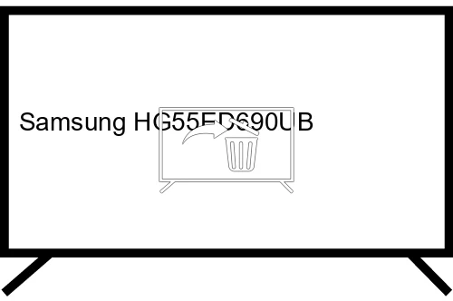 Desinstalar aplicaciones en Samsung HG55ED690UB