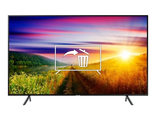 Uninstall apps on Samsung LED TV 43" - TV Flat UHD