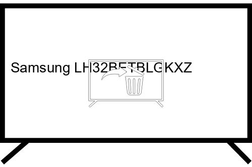 Désinstaller des applications sur Samsung LH32BETBLGKXZ