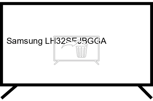 Désinstaller des applications sur Samsung LH32SEJBGGA