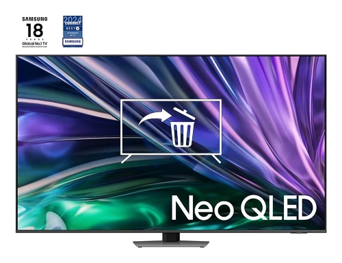 Desinstalar aplicaciones en Samsung Neo QLED 4K Smart TV