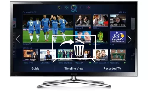 Desinstalar aplicaciones en Samsung PS51F5500AK