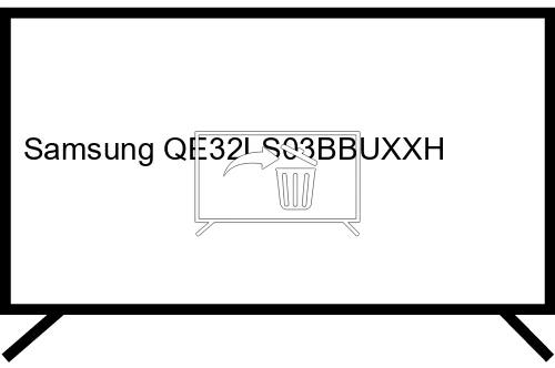 Uninstall apps on Samsung QE32LS03BBUXXH