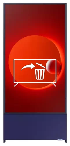 Désinstaller des applications sur Samsung QE43LS05TAUXXC