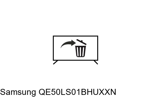 Uninstall apps on Samsung QE50LS01BHUXXN