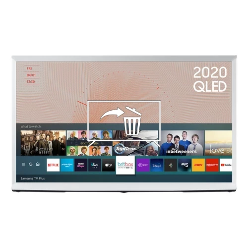 Uninstall apps on Samsung QE50LS01TAUXXU